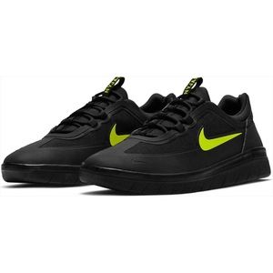 Nike SB Nyjah Free 2 Black Cyber Lime Green Sneakers Men’s sz 10 BV2078-005
